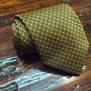 Seta Silk‎ Men's Neck Tie – Square Print Classic